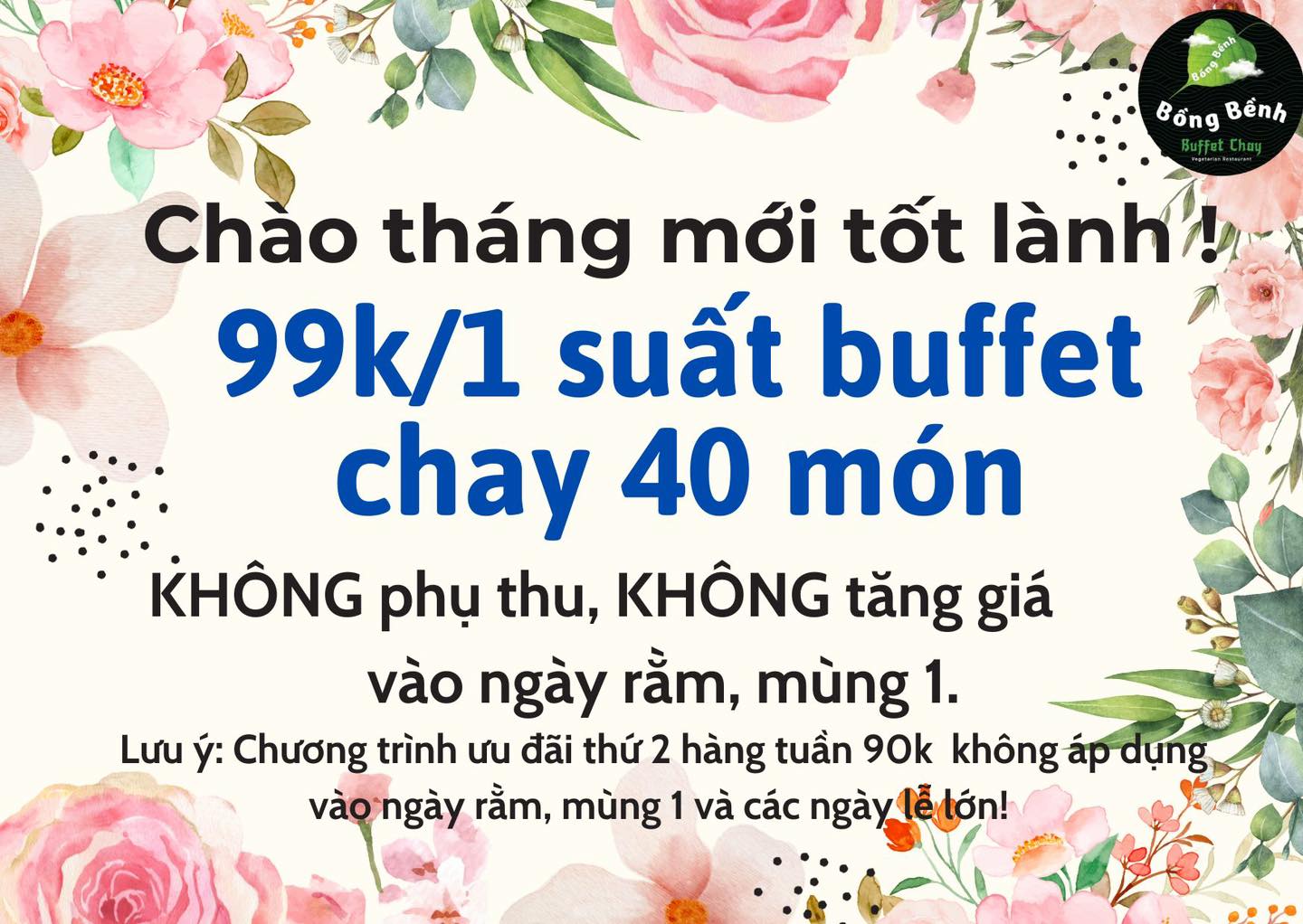 buffet chay ha noi